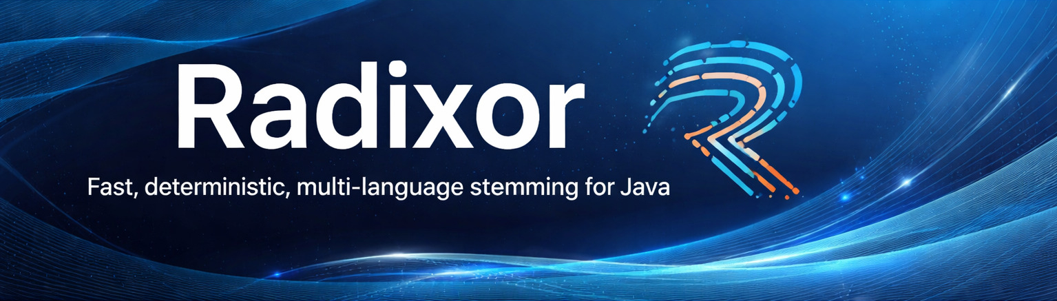 Radixor banner